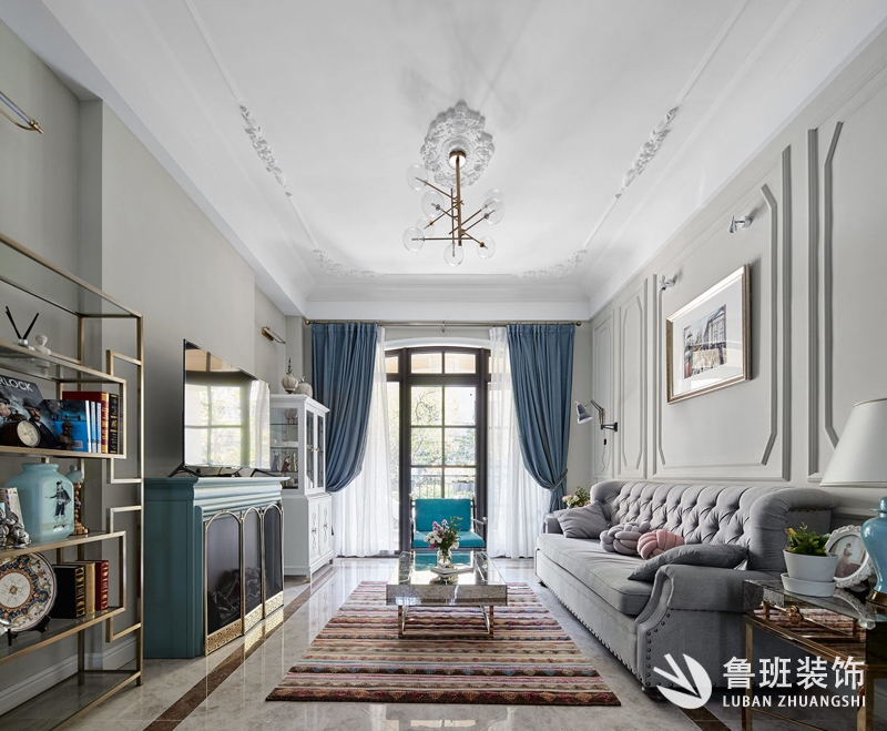 歐式風格裝修電視背景墻材料如何選擇？