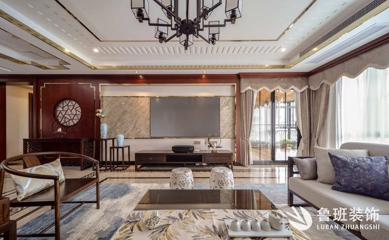 中式風格客廳吊頂要怎么設計？重慶裝修教你打造中式吊頂！